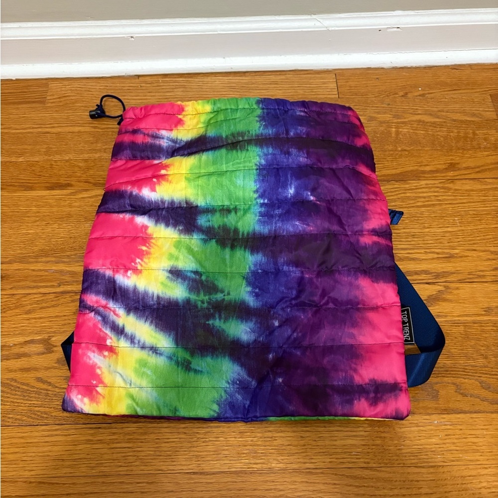 Top Trenz Rainbow Tie-Dye Kids Backpack
